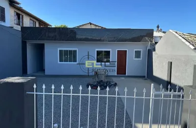 Casa de 2 dormitórios, com amplo terreno no são sebastião/palhoça.