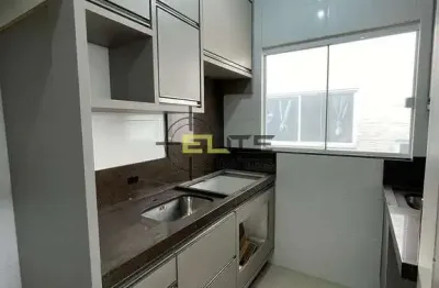 Apartamento de 2 dormitórios, semi-mobiliado com sacada e churrasqueira na nova palhoça.