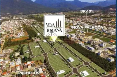 Terreno à venda no villa toscana, nova palhoça, palhoça, sc
