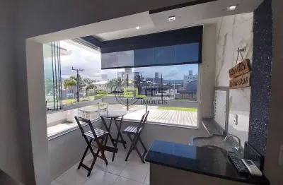 Apartamento de 2 dormitórios, com suíte,  mobiliado, na nova palhoça.