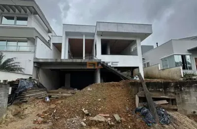 Casa com 4 quartos à venda na rua dos curiós, 2, pedra branca, palhoça por r$ 1.590.000