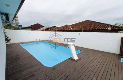 Casa com 3 quartos à venda na rua bertoldo simão de oliveira, 2, fundos, biguaçu por r$ 498.000