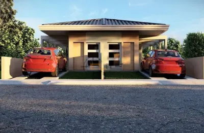 Casa com 2 quartos à venda na servidão albertina clausen, 100, forquilhas, são josé por r$ 360.000