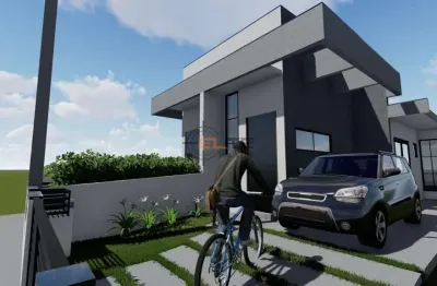 Casa com 2 quartos à venda na servidão albertina clausen, 100, forquilhas, são josé por r$ 380.000