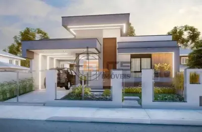 Casa com 3 quartos à venda na rua turquesa, 77, bela vista, palhoça por r$ 817.000