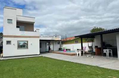Casa com 3 quartos à venda na avenida beira mar, 2, pinheira, palhoça por r$ 1.050.000