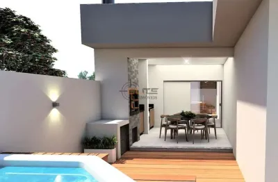 Casa com 3 quartos à venda na rua delfínio, 13, bela vista, palhoça por r$ 720.000