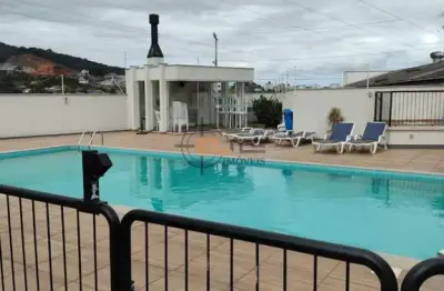 Apartamento com 2 quartos à venda na rua das sibipirunas, 1820, madri, palhoça por r$ 345.000