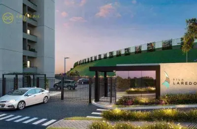 .apartamento lançamento com 2 quartos à venda, 51 m² por r$ 364.200 - condomínio vila laredo - vila lucy - sorocaba/sp