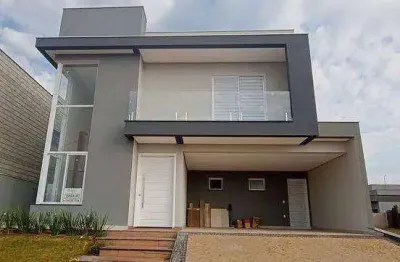 Casa nova de condomínio com 3 suítes, sendo 1 máster  à venda, 215 m² por r$ 1.675.000 - condomínio cyrela landscape - votorantim/sp