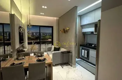 Apartamento lançamento com 2 quartos, sendo 1 suíte  à venda, 60,86  m² por r$449.990 - condomínio gran campolim - parque campolim -  sorocaba/sp