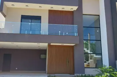 Casa nova de condomínio com 4 suítes, sendo 1 máster  à venda, 325 m² por r$ 1.750.000 - condomínio ibiti reserva - sorocaba/sp
