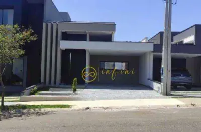 Casa nova de condomínio com 3 dormitórios, sendo 1 suíte à venda, 150 m² por r$ 780.000 - condomínio reserva ipanema - sorocaba/sp
