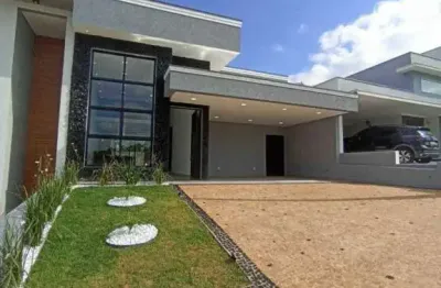 Casa nova de condomínio com 3 dormitórios, sendo 1 suíte  à venda, 148 m² por r$ 970.000 - condomínio campos do conde - sorocaba/sp