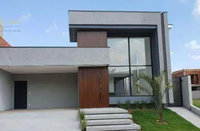 Casa nova de condomínio com 3 quartos, todos suítes à venda, 170 m² por r$ 1.390.000 - condomínio cyrela landscape - votorantim/sp