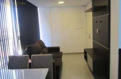 Apartamento mobiliado com 1 quarto, 50 m² -  aluguel por r$ 2.100/mês ou venda por r$ 550.000 - edifício jk studio -parque campolim -  sorocaba/sp