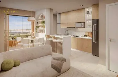 Apartamento lançamento com 3 quartos, sendo 1 suíte à venda, 81 m² por r$ 635.037 - condomínio alpha sevilla - sorocaba/sp
