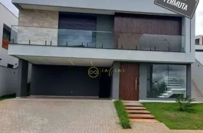 Casa nova de condomínio com 3 suítes, sendo 1 máster à venda, 294 m² por r$ 2.490.000 - alphaville nova esplanada iii - votorantim/sp