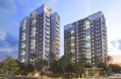 Apartamento novo com 3 dormitórios, sendo 1 suíte  à venda, 116 m² por r$ 990.000 - residencial olga botanique - sorocaba/sp
