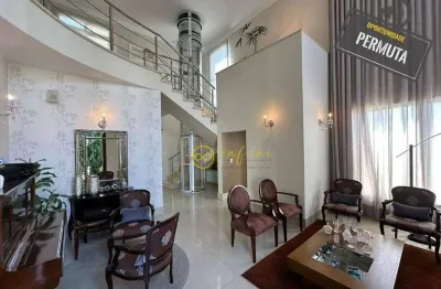 Casa de condomínio com 4 dormitórios, sendo 2 suítes  à venda, 300 m² por r$ 2.150.000 - condomínio mont blanc - sorocaba/sp