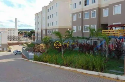 Apartamento térreo com 2 dormitórios  45 m²  condomínio bela vista  - votorantim/sp
