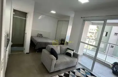 Apartamento studio mobiliado com 1 quarto sendo com suíte, 33 m² aluguel por r$ 2.250/mês ou venda por r$ 365.000 condomínio liberty home -sorocaba/sp