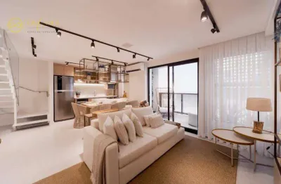 Apartamento duplex lançamento com 2 quartos, todos suítes à venda, 82 m² por r$ 943.000 - condomínio épico planeta - sorocaba/sp
