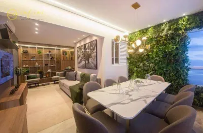Apartamento duplex lançamento com 3 quartos, sendo 1 suíte à venda, 131 m² por r$ 1.147.379 - condomínio parque dos ingleses - sorocaba/sp
