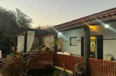 Chácara mobiliada residencial com 3 quartos, sendo 1 suíte  à venda, 1300 m² por r$ 650.000 - condomínio das flores - capela do alto/sp