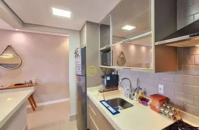 Apartamento com 3 quartos, sendo 1 suíte à venda, 85 m² por r$ 890.000 - condomínio villa lobos - sorocaba/sp