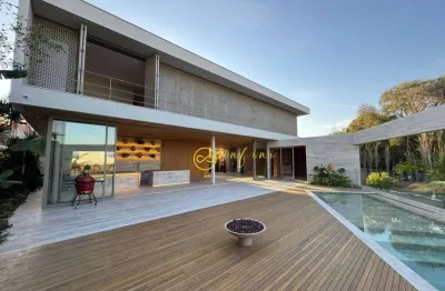 Casa de condomínio com 4 quartos, todos suítes  à venda, 677 m² por r$ 8.900.000,00- alphaville nova esplanada ii - votorantim/sp