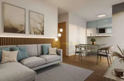 Apartamento garden lançamento com 2 quartos à venda, 47 m² por r$ 247.990 - condomínio residencial solar da ilha - vila pedroso - votorantim/sp