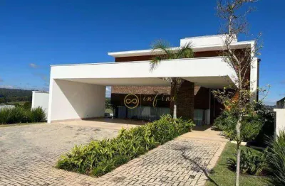 Casa mobiliada de condomínio com 3 suítes  à venda, 350 m² por r$ 3.000.000 - alphaville nova esplanada iv - votorantim/sp