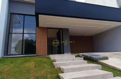 Casa térrea de condomínio com 3 suítes 213 m² - venda por r$ 1.800.000  - residencial aldeia da mata - votorantim/sp