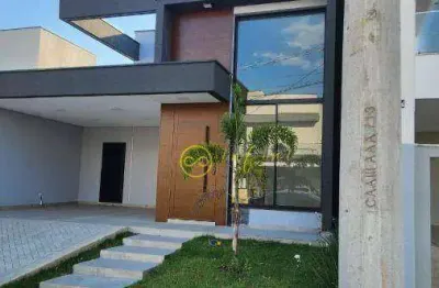 Casa nova de condomínio com 3 quartos, sendo 3 suítes à venda por r$ 1.290.000 - condominio le france - sorocaba/sp