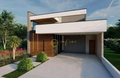 Casa térrea de condomínio com 3 quartos, sendo 3 suítes à venda, 190 m² por r$ 1.378.000 - condomínio residencial renaissance - sorocaba/sp