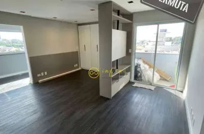 Apartamento studio semi- mobiliado  com 1 quarto à venda, 58 m² por r$ 450.000 - condomínio edifício red - jardim américa - sorocaba/sp