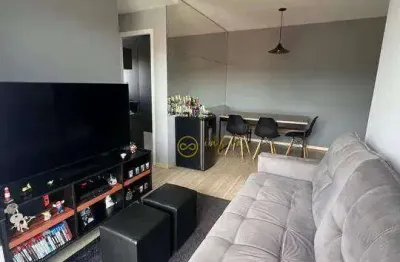 Apartamento residencial com 2 quartos sendo uma suíte à venda, 57 m² por r$ 420.000 - condomínio edifício valencia - sorocaba/sp