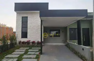 Casa com 3 quartos à venda, 114 m² por r$ 688.000 - condomínio residencial jardim - sorocaba/sp