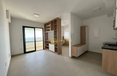 Apartamento com 1 quarto com suíte, 47 m² - venda por r$ 650.000 ou aluguel por r$ 3.500/mês - mandarim campolim - sorocaba/sp