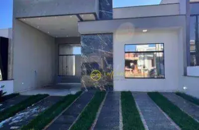 Casa nova de condomínio com 3 quartos, sendo 1 suíte à venda, 108 m² por r$ 650.000 - condomínio residencial villaggio ipanema i - sorocaba/sp