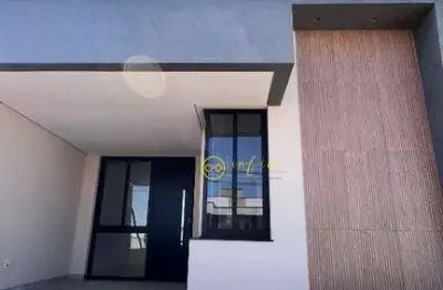 Casa nova de condomínio com 3 quartos, sendo 1 suíte à venda, 100 m² por r$ 620.000 - condomínio residencial villaggio ipanema i - sorocaba/sp