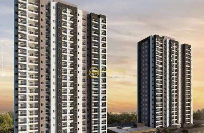 Apartamento lançamento com 2 quartos, à venda, 52 m² por r$ 388.414 - condomínio jjr buena vista - alto da boa vista - sorocaba/sp