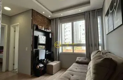 Apartamento com 2 quartos à venda, 48 m² por r$ 230.000 - condomínio veredas do vale - nova tatuí - tatuí/sp