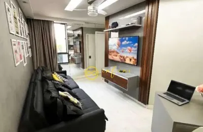 Apartamento semi- mobiliado com 2 quartos à venda, 48 m² por r$ 250.000 - condomínio portal cores da vida - jardim san raphael - tatuí/sp