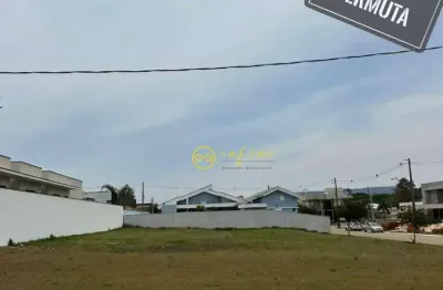 Terreno de esquina em condomínio fechado à venda, 1027 m² por r$ 610.000 - condomínio residencial evidence - araçoiaba da serra/sp