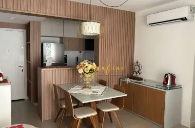 Apartamento mobiliado com 2 quartos, sendo 1 suíte à venda, 62 m² por r$ 635.000 - condomínio riserva natura -  jardim gonçalves - sorocaba/sp