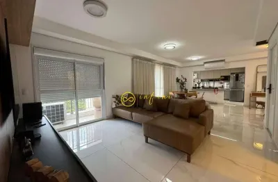 Apartamento semi-mobiliado com 3 quartos, todos suítes à venda, 166 m² por r$ 2.250.000 - condomínio tom jobim - jardim américa - sorocaba/sp