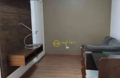 Apartamento com 2 quartos para alugar, 55 m² por r$ 1.300/mês - condomínio parque toledo - tatuí/sp