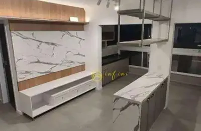 Apartamento com 2 quartos, sendo 1 suíte para alugar, 63 m² por r$ 3.700/mês - condomínio domus - jardim santa rosália - sorocaba/sp